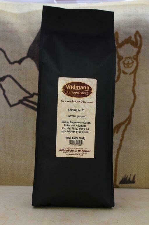 Espresso No. 35 Espresso No. 35 "gustoso" 1000 g Papierverbundverpackung