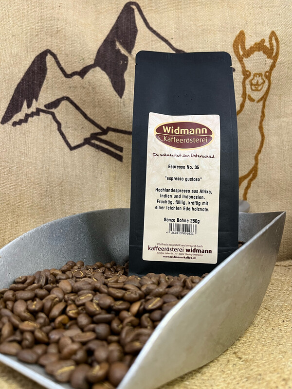 Espresso No. 35 Espresso No. 35 "gustoso" 250 g Papierverbundverpackung