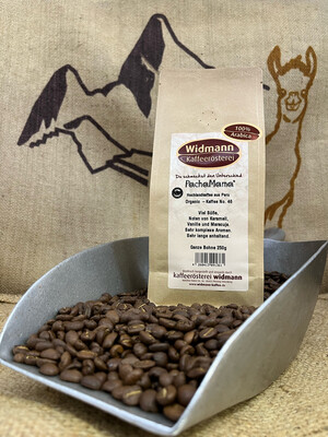 Organic Kaffee No. 46
"Pacha Mama" Peru
250 g Papierverbundverpackung