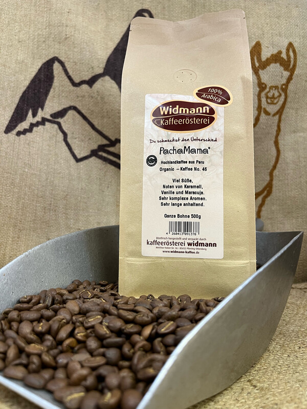 Organic Kaffee No. 46 Organic Kaffee No. 46 "Pacha Mama" Peru 500 g Papierverbundverpackung