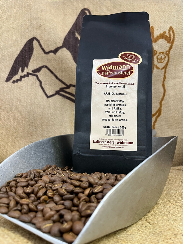 Espresso No. 33 Espresso No. 33 "Arabica superiore" 500 g Papierverbundverpackung