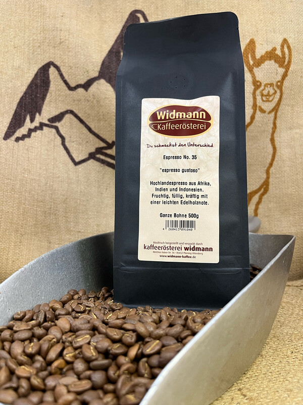 Espresso No. 35 Espresso No. 35 "gustoso" 500 g Papierverbundverpackung