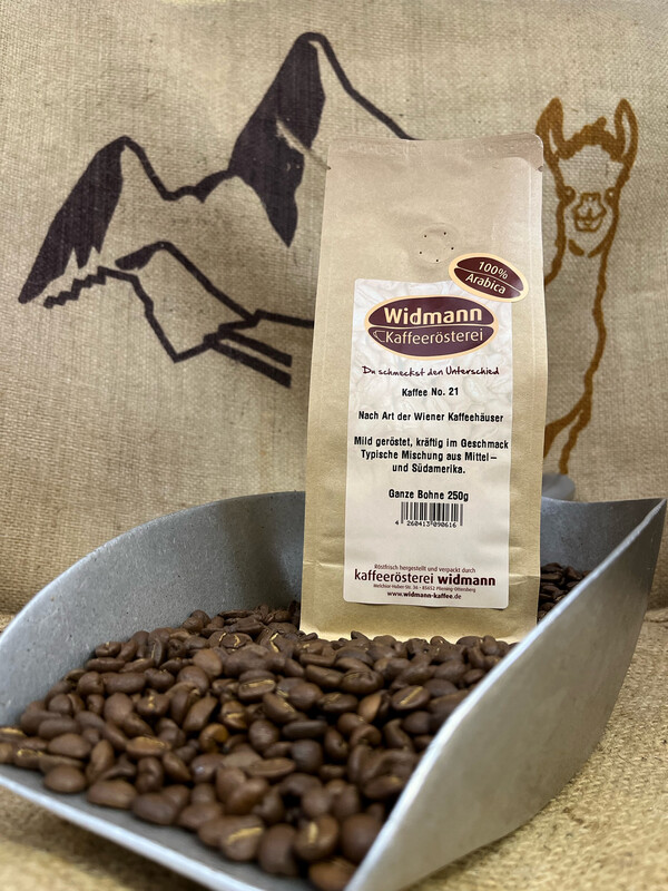 Gourmetkaffee No. 21 Nach Art der Wiener Kaffeehäuser 250 g Papierverbundverpackung Gourmetkaffee No. 21 Nach Art der Wiener Kaffeehäuser 250 g Papierverbundverpackung