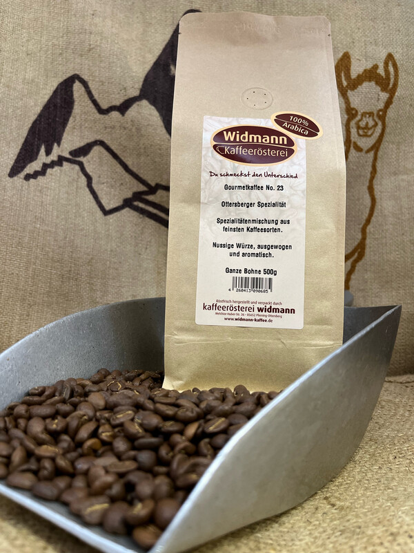 Gourmetkaffee No. 23 Ottersberger Spezialität 500 g Papierverbundverpackung Gourmetkaffee No. 23 Ottersberger Spezialität 500 g Papierverbundverpackung
