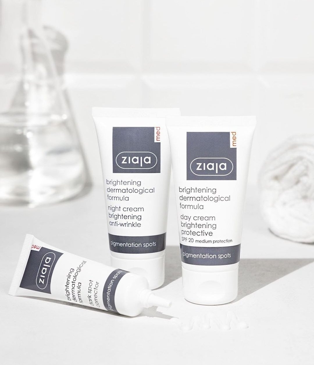 Ziaja MED aufhellende Anti-Falten Nachtcreme 50ml