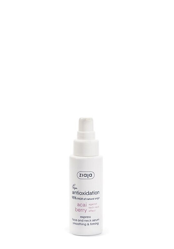 Ziaja ACAIBEERE antioxidatives & straffendes Express-Serum für Gesicht und Hals 50ml