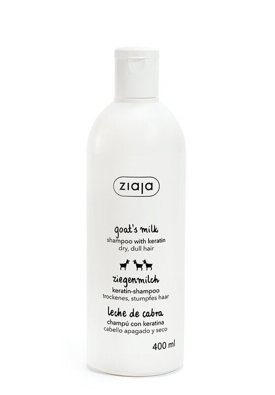 Ziaja ZIEGENMILCH stärkendes Keratin-Haarshampoo 400ml
