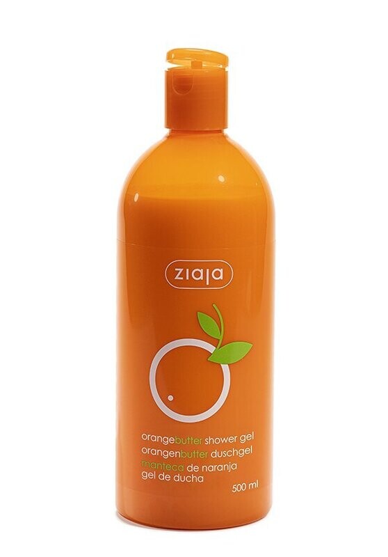 Ziaja ORANGENBUTTER cremiges Duschgel mit Orangenduft 500ml