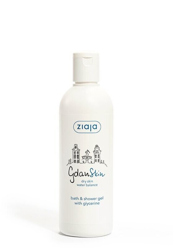 Ziaja GDANSKIN Bad & Duschgel mit Glyzerin 300ml