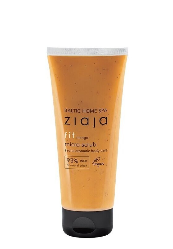 Ziaja BALTIC HOME SPA FIT Sauna Mikropeeling mit Mangoduft 190ml