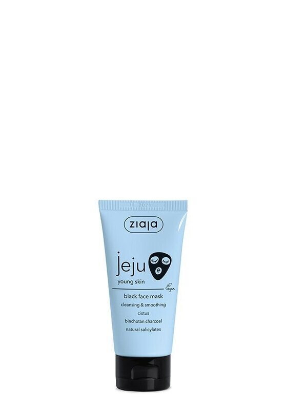 Ziaja JEJU YOUNG SKIN tiefenreinigende schwarze Gesichtsmaske 50ml