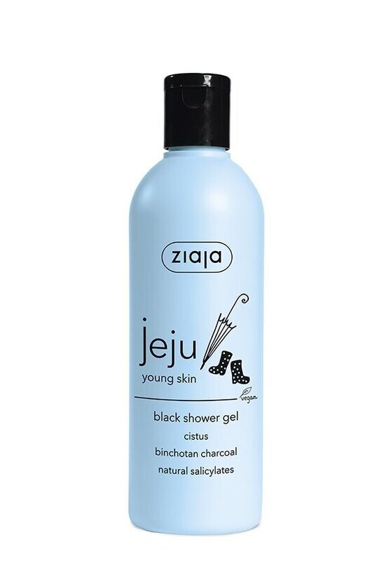 Ziaja JEJU YOUNG SKIN schwarzes Duschgel 300ml