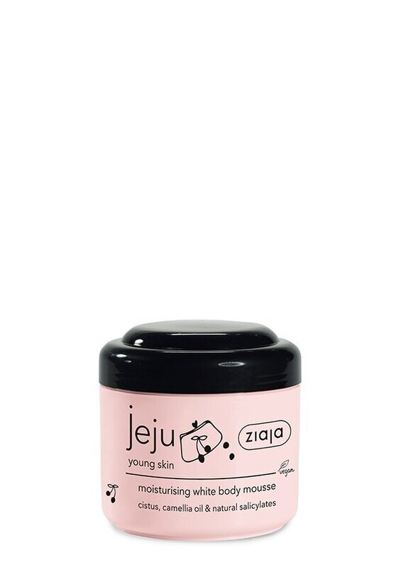 Ziaja JEJU YOUNG SKIN feuchtigkeitsspendendes weißes Körpermousse 200ml