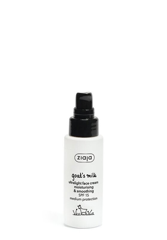 Ziaja ZIEGENMILCH ultraleichte Gesichtscreme LSF 15 - 50ml