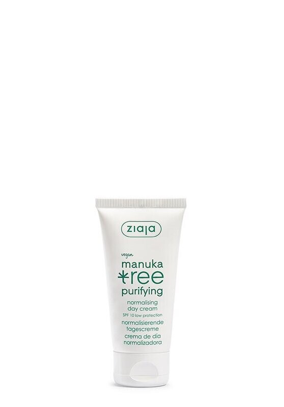 Ziaja MANUKA TREE normalisierende Tagescreme  LSF 10 - 50ml