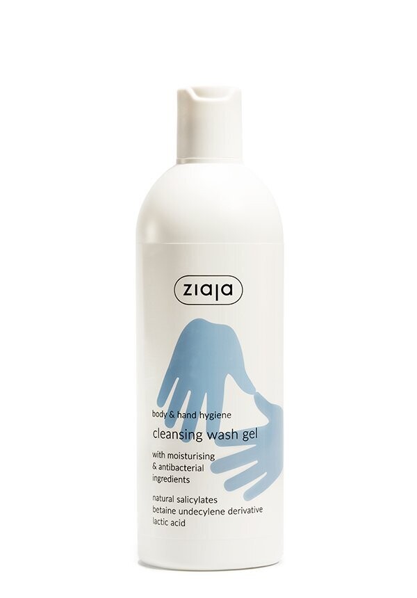 Ziaja antibakterielles Reinigungswaschgel für Körper und Hände 400ml