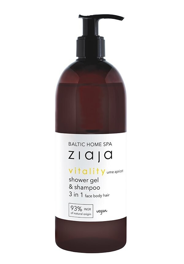 Ziaja BALTIC HOME SPA VITALITY Shampoo und Duschgel 3 in 1 500ml