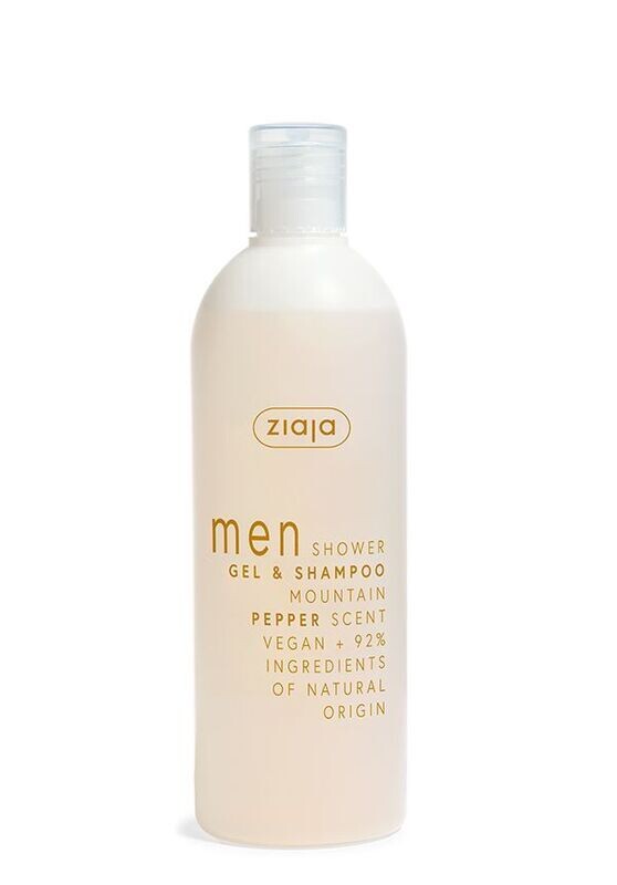 Ziaja MEN Duschgel & Shampoo Bergpfeffer 400ml
