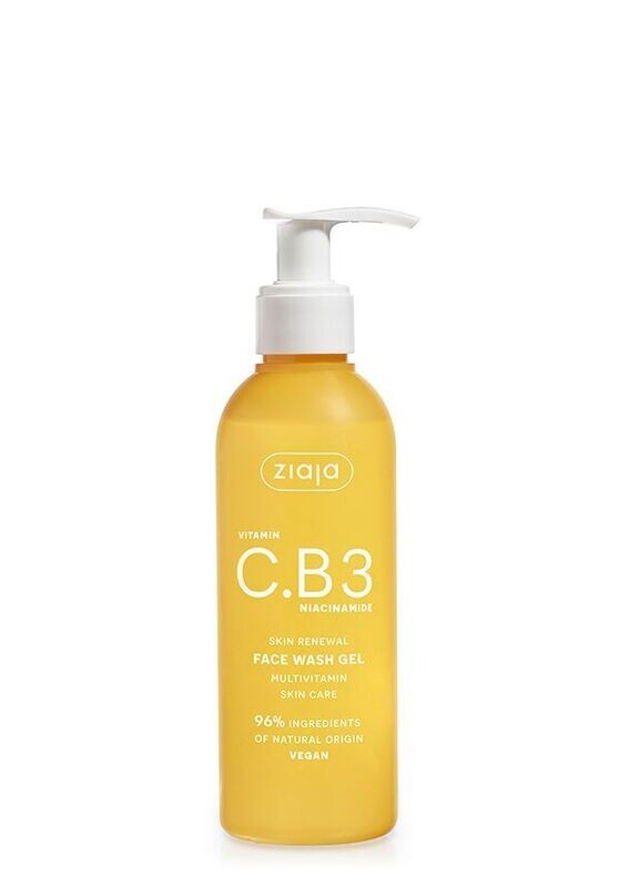 Ziaja VITAMIN C.B3 NIACINAMID regenerierendes Gesichtsreinigungsgel 190ml