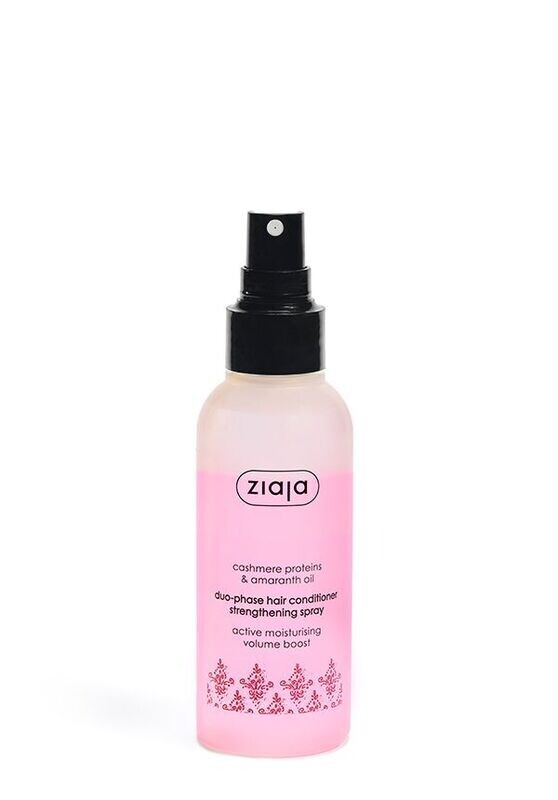 Ziaja CASHMERE & AMARANTH-ÖL stärkender Haarspülungsspray "VOLUME BOOST" 125ml