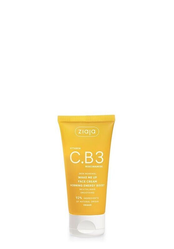 Ziaja VITAMIN C.B3 NIACINAMID revitalisierende "Wake me up" Tagescreme  50ml