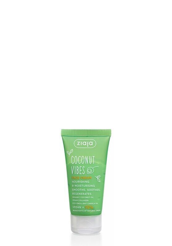 Ziaja COCONUT VIBES De-Stress nährende Gesichtscreme - Maske 50ml