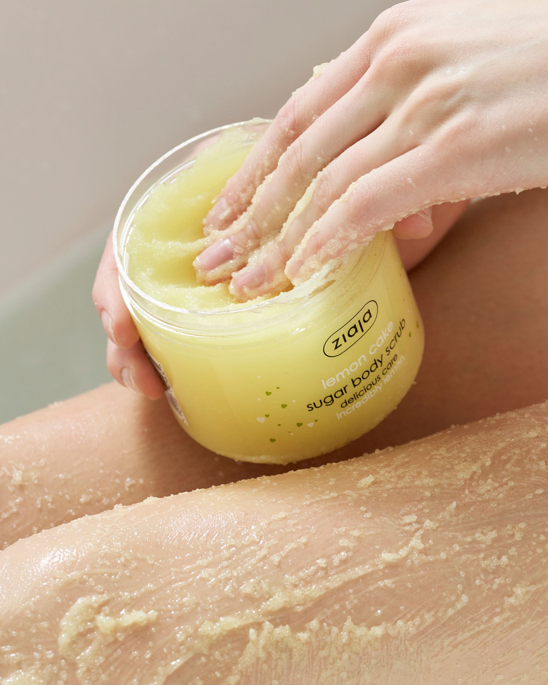Ziaja LEMON CAKE Zucker-Körperpeeling 300ml