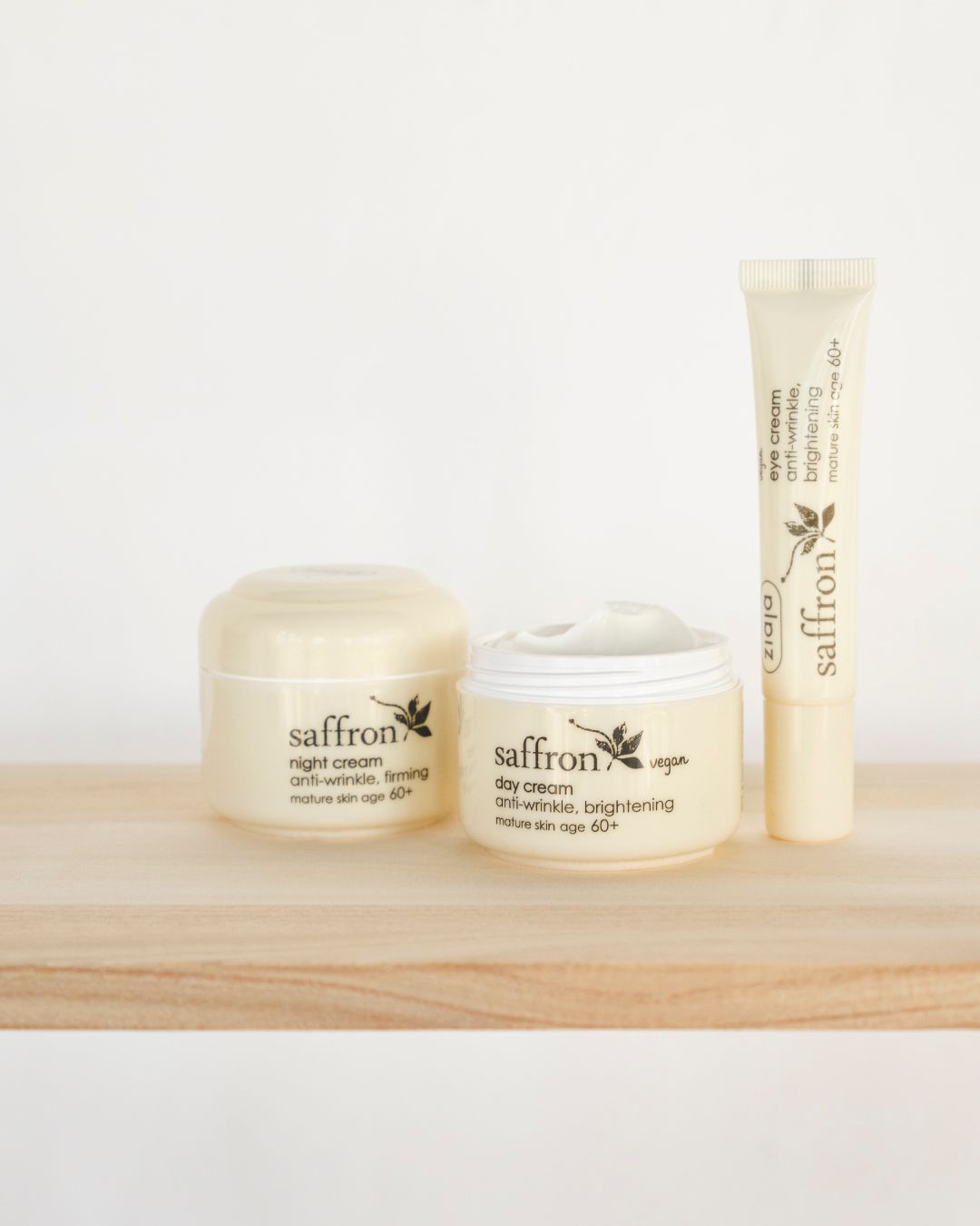 Ziaja SAFRAN Gesichtspflege-Set für reife Haut mit GRATIS Augencreme