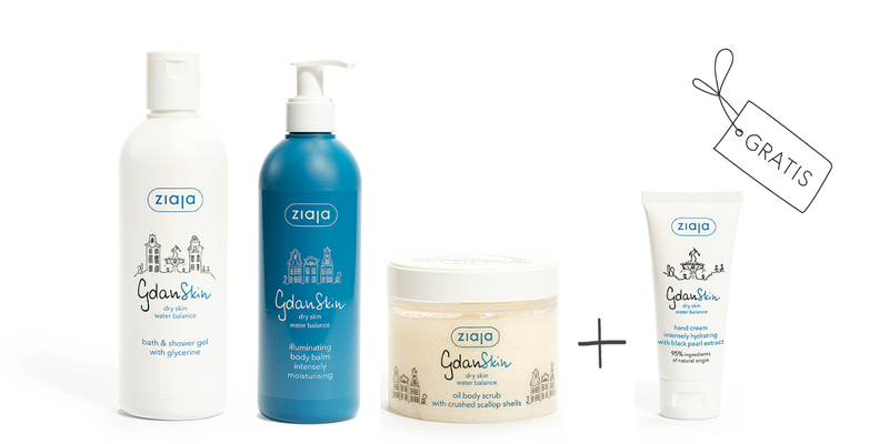 Ziaja GDANSKIN Körperpflege-Set mit GRATIS Handcreme