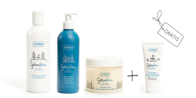 Ziaja GDANSKIN Körperpflege-Set mit GRATIS Handcreme