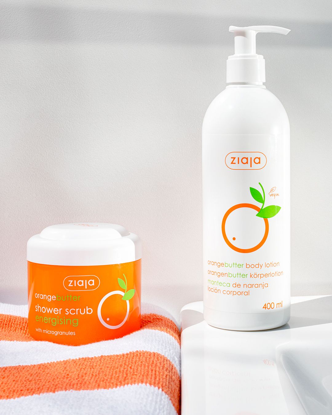 Ziaja ORANGENBUTTER straffende Körperlotion 400ml