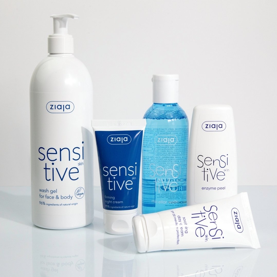 Ziaja SENSITIVE SKIN beruhigende Gesichtsmaske 20 x 7ml