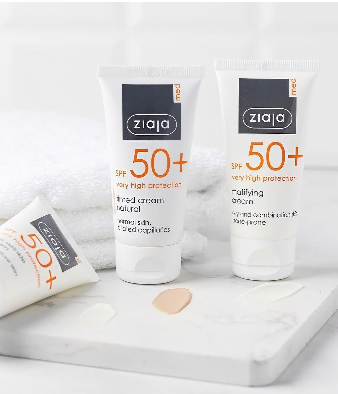 Ziaja MED mattierende Tagescreme mit SPF 50+ - 50ml