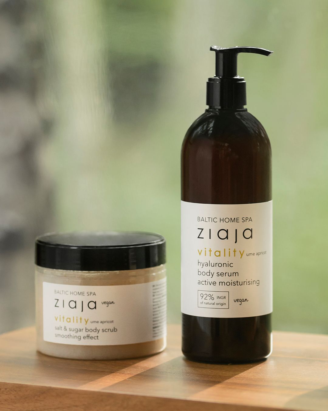 Ziaja BALTIC HOME SPA VITALITY aktiv feuchtigkeitsspendendes Hyaluron-Körperserum 400ml