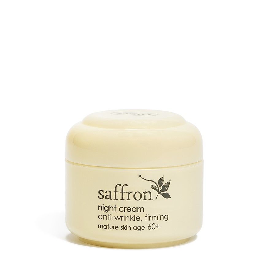 Ziaja SAFRAN straffende Anti-Falten Nachtcreme mit Kollagen Formel 50ml