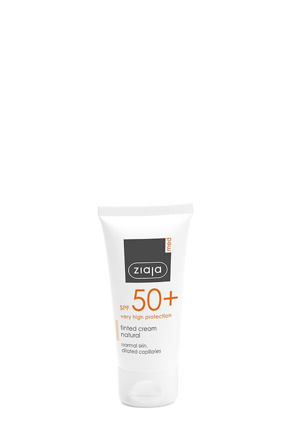 Ziaja MED getönte Tagescreme LSF 50+ erweiterte Kapillaren 50ml