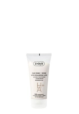 Ziaja GESICHTSMASKE + PEELING mit HYALURONSÄURE (HA) 55ml