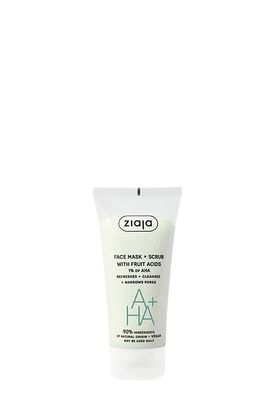 Ziaja GESICHTSMASKE + PEELING mit FRUCHTSÄUREN (AHA) 55ml