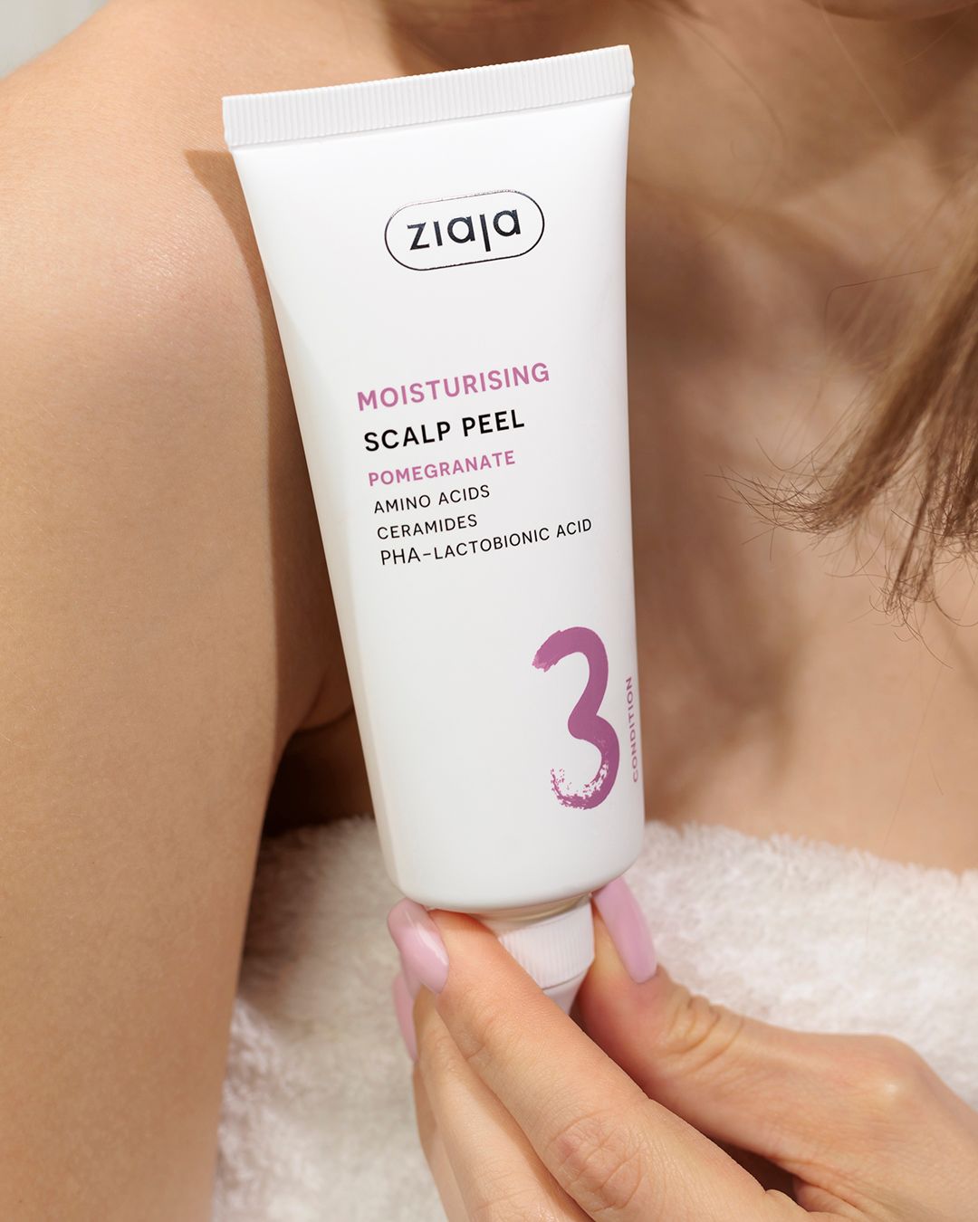 Ziaja GRANATAPFEL feuchtigkeitsspendende Kopfhaut-Peeling - DRY HAIR 100ml