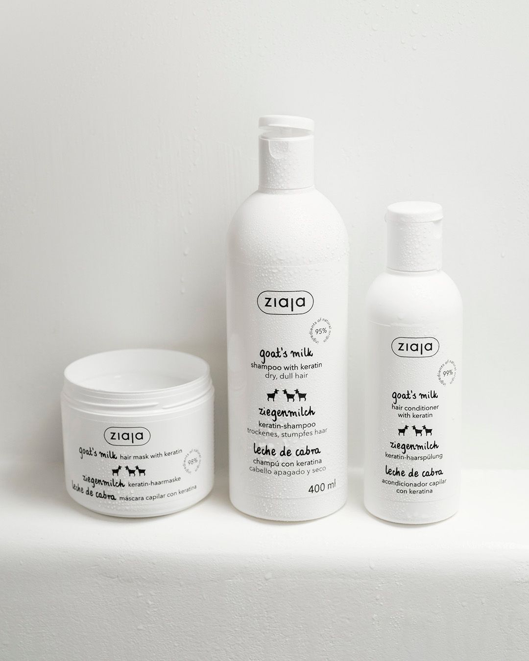 Ziaja ZIEGENMILCH stärkende Keratin-Haarspülung 200ml