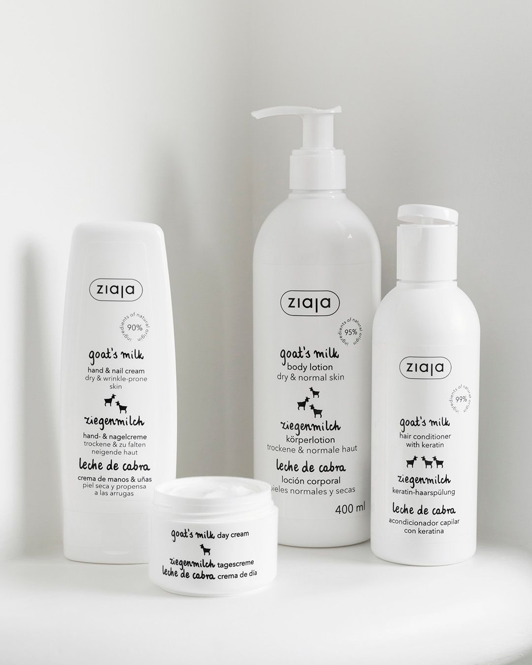 Ziaja ZIEGENMILCH feuchtigkeitsspendendes Tagescreme-Konzentrat LSF 20 - 50ml