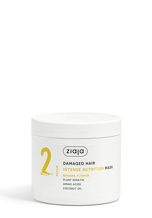 Ziaja BANANEN BLÜTEN nährende Haarmaske - DAMAGED HAIR 350ml