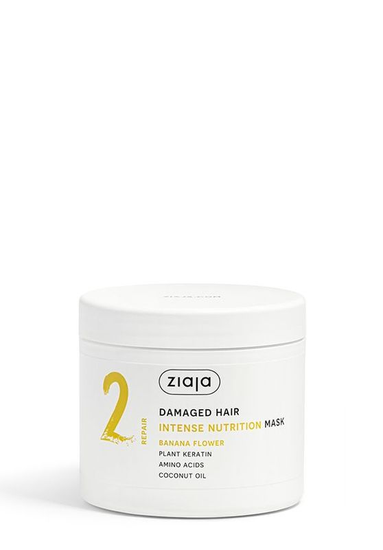 Ziaja BANANEN BLÜTEN nährende Haarmaske - DAMAGED HAIR 350ml
