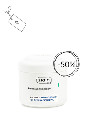 Ziaja PRO Aufhellende Gesichtscreme für Couperose-Haut 250ml
