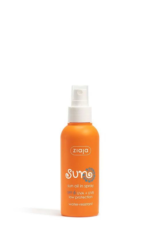 Ziaja SUN wasserfestes Sonnenöl-Spray mit LSF 6 -125ml