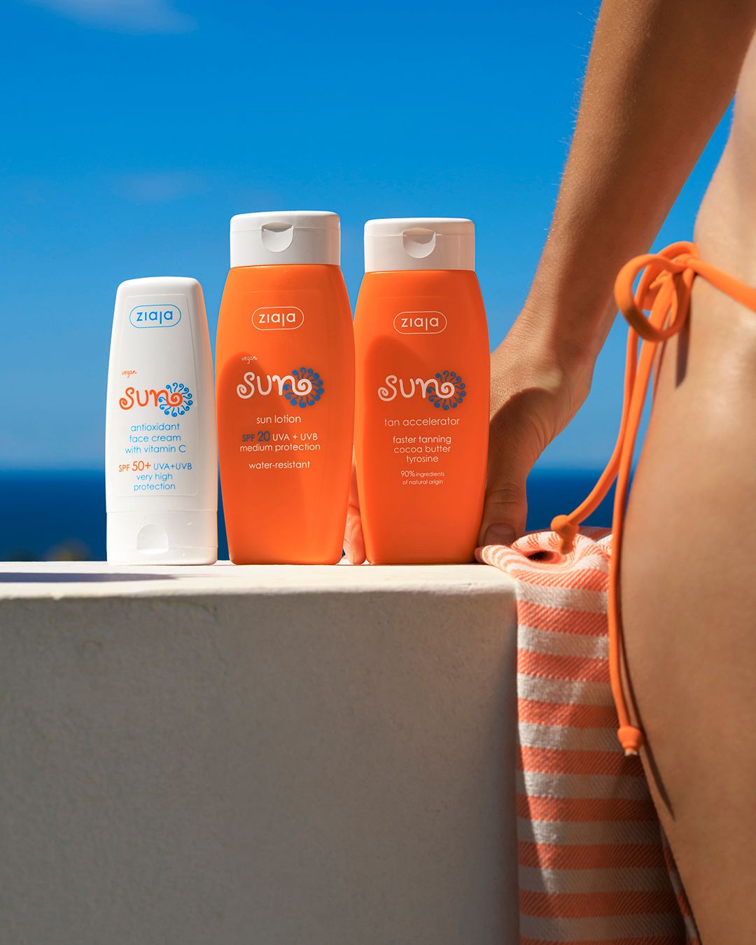 Ziaja SUN wasserfestes Sonnenöl-Spray mit LSF 6 -125ml