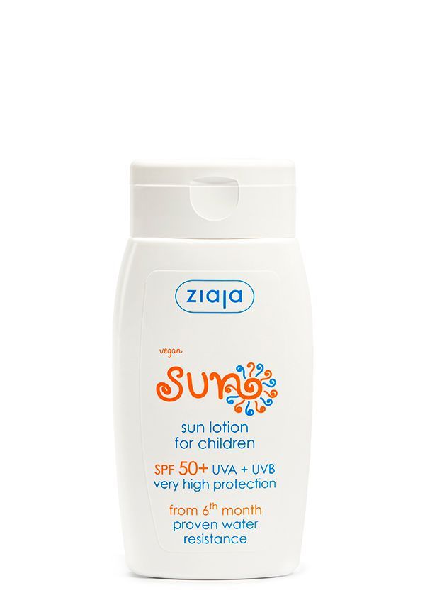 Ziaja SUN wasserfeste Sonnenlotion für Kinder LSF 50+ 125ml