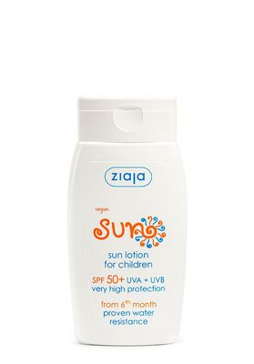 Ziaja SUN wasserfeste Sonnenlotion für Kinder LSF 50+ 125ml
