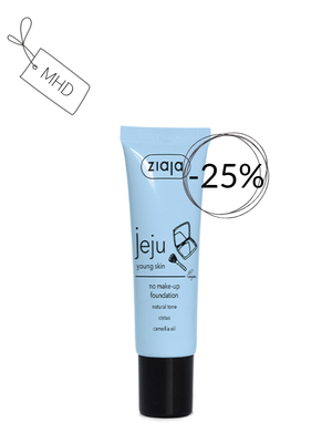 MHD: Ziaja JEJU YOUNG SKIN natürliche Tönungscreme - Nude 30ml