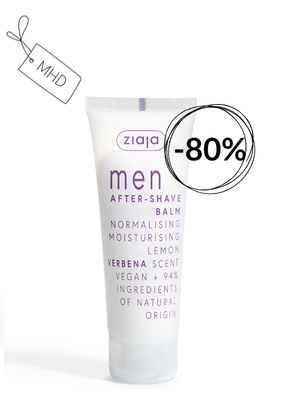 MHD: Ziaja MEN After-Shave Balsam Zitronenverbene 80ml MHD: Ziaja MEN After-Shave Balsam Zitronenverbene 80ml